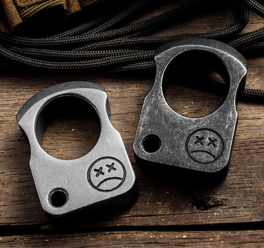 High Quality Steel Single Outdoor Pocket EDC Knuckle Dusters
