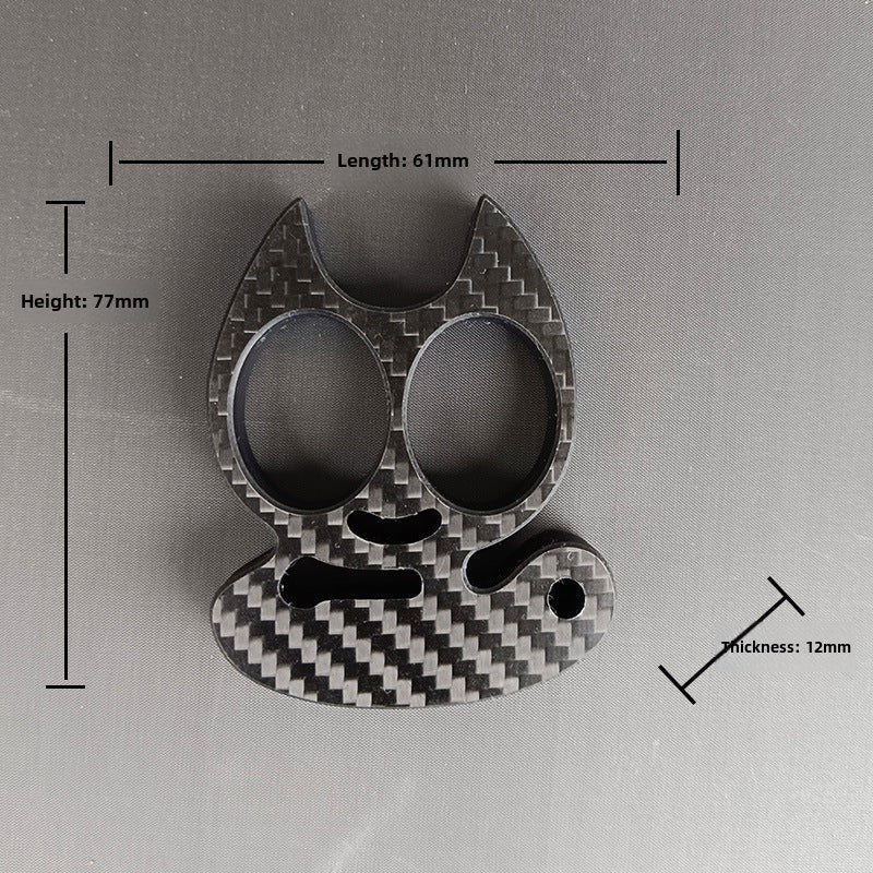 Multi-style Carbon Fiber EDC Outdoor Knuckle Dusters